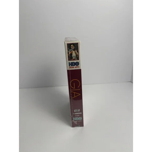 New Sealed Old Stock GIA Angelina Jolie HBO (VHS,1998) BRAND NEW SEALED - Picture 3 of 6